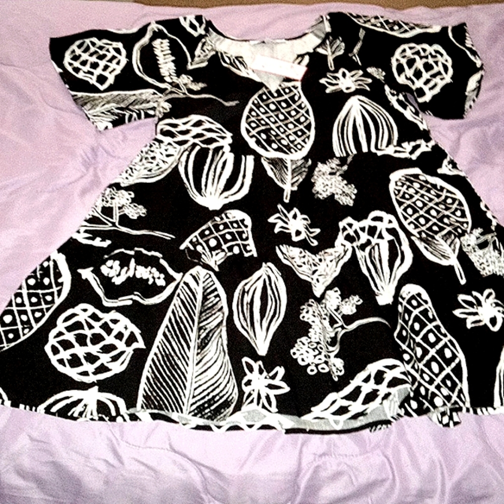 NWT WOMENS XS JOY JOY BLACK LAYERED DRESS AND/OR TOP